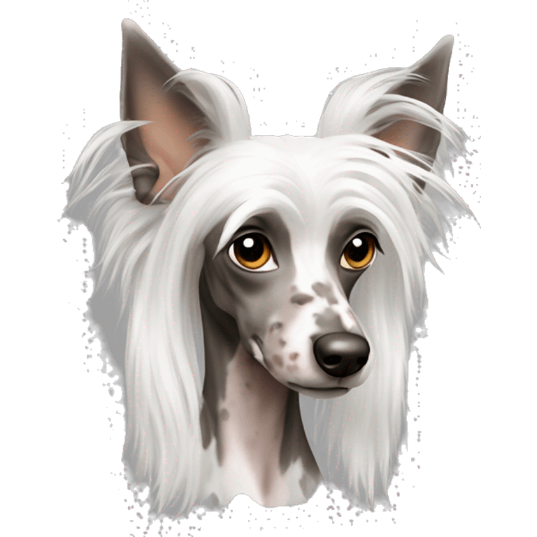 Chinese Crested Dog White emoji