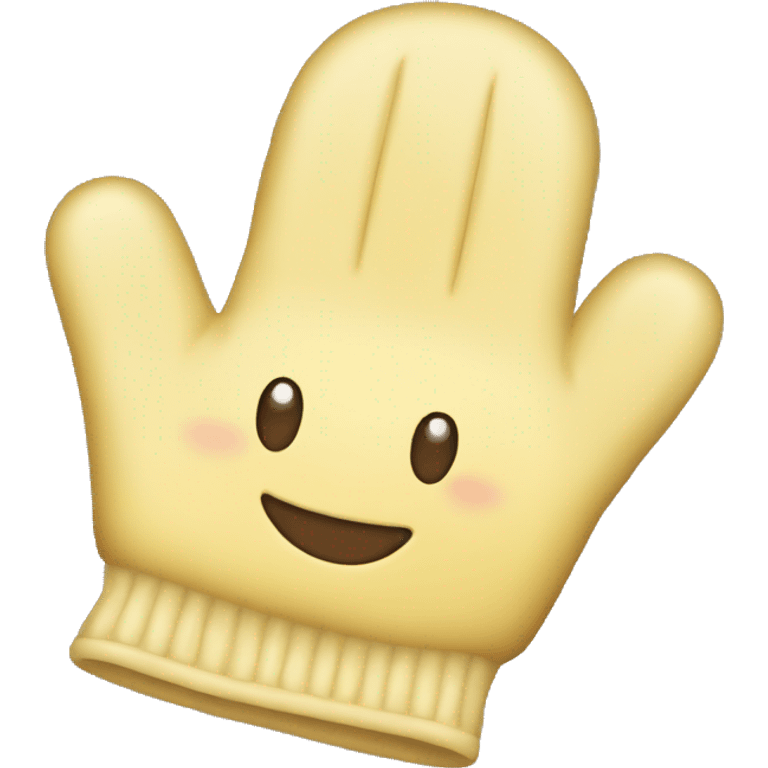 Butter gloves emoji