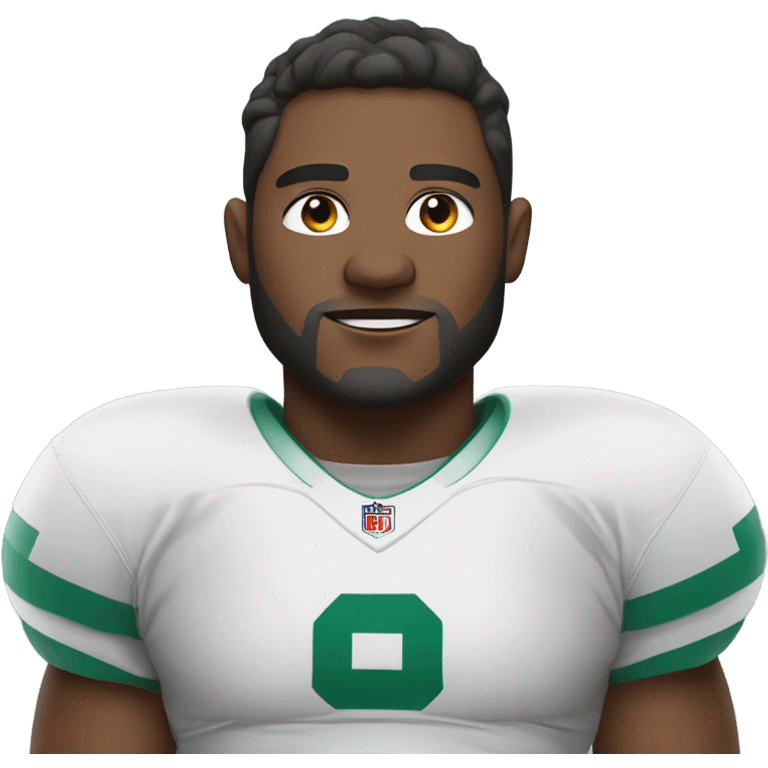 Chunky football player emoji