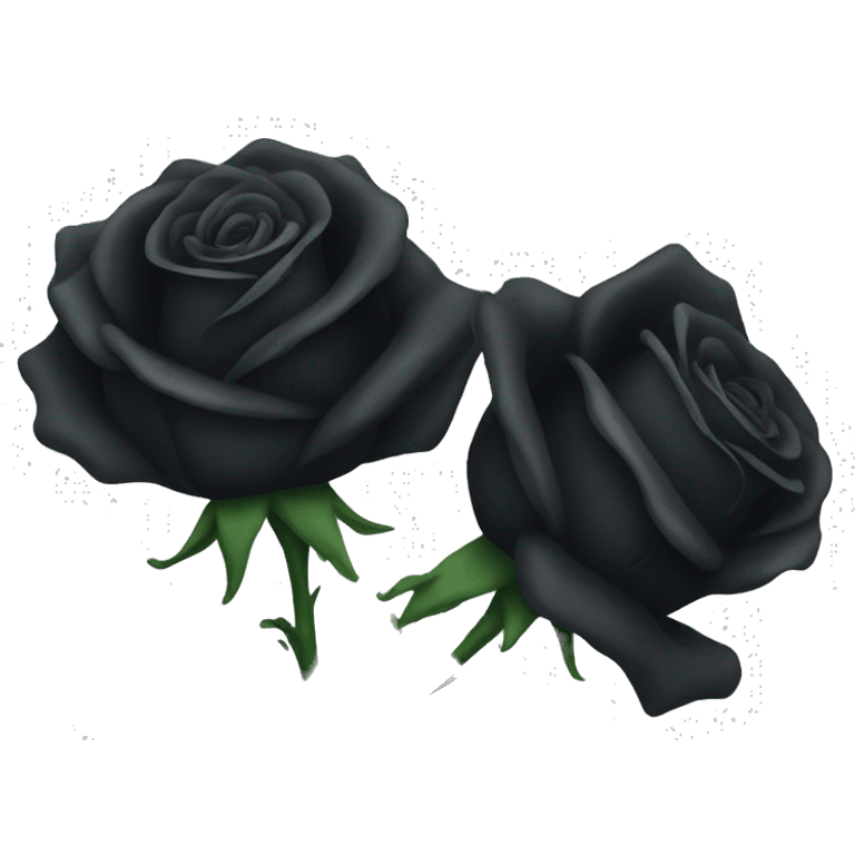 black rose emoji