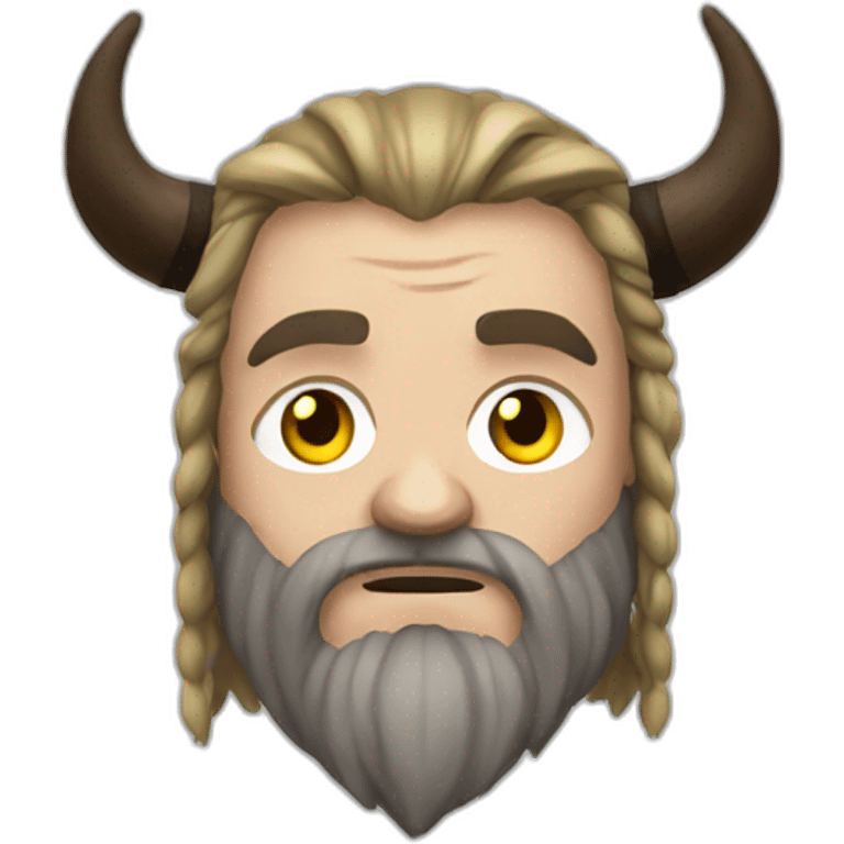 Harry Potter as a viking emoji