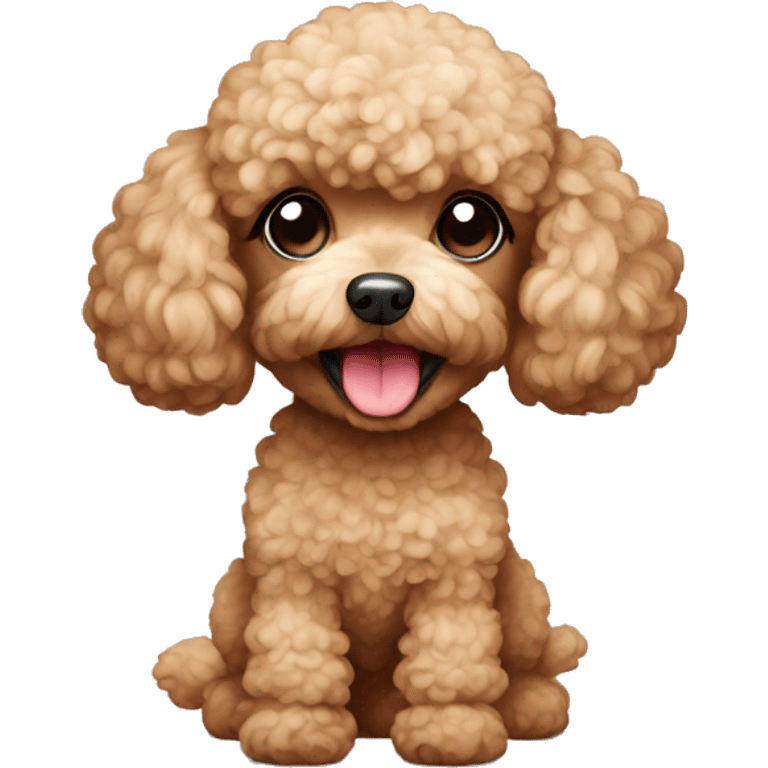 Toy poodle emoji