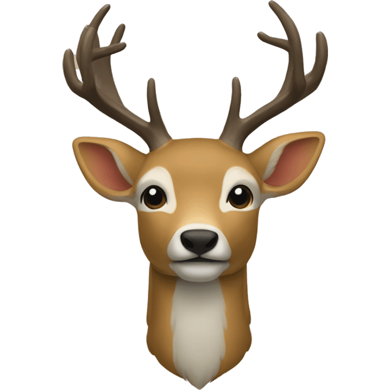 cerf corps entier emoji