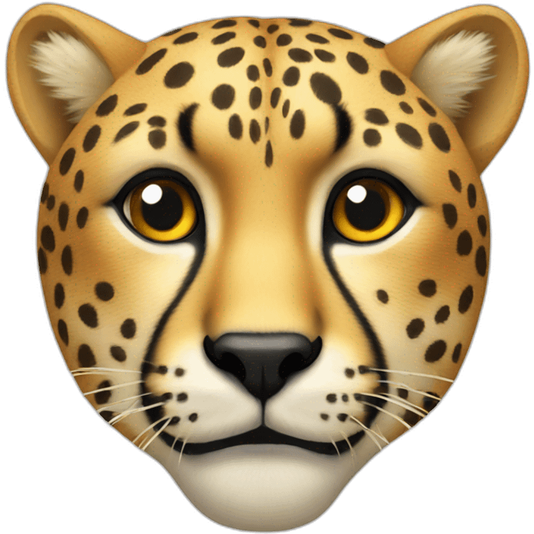 Hungry cheetah emoji