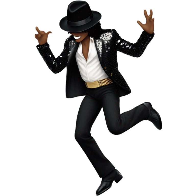 Michael Jackson moonwalk  emoji