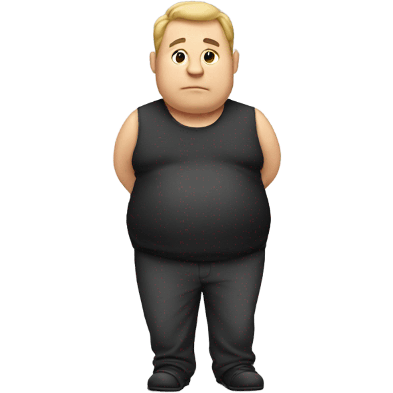 Fat man emoji