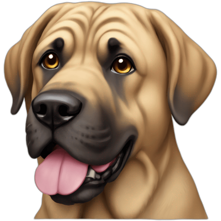 Neder mastiff dog emoji