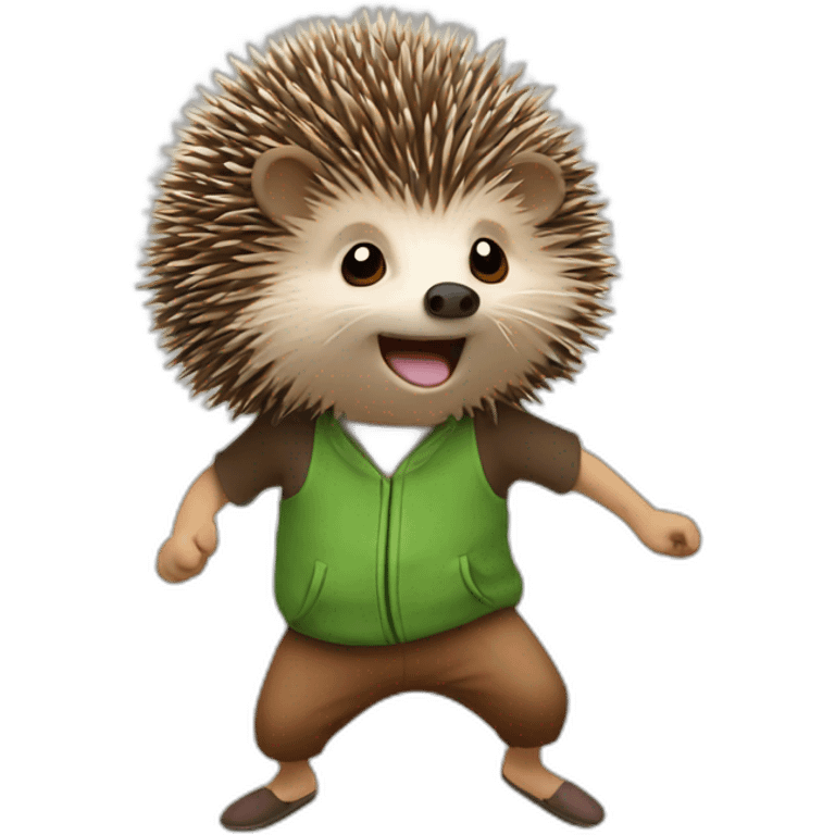 hedgehog-dancing emoji