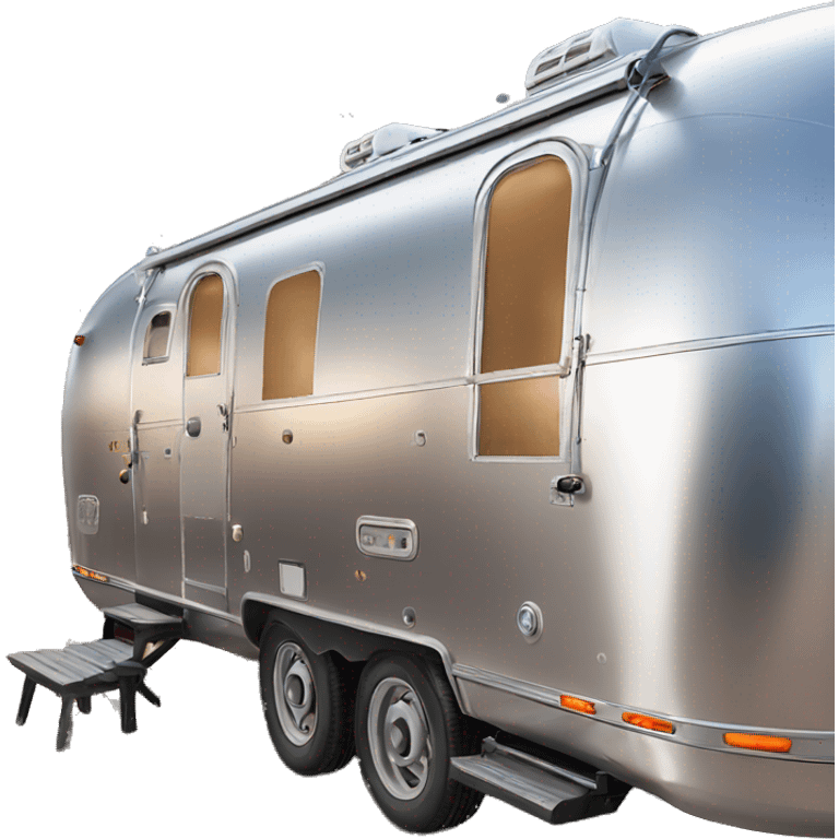 Airstream trailer emoji