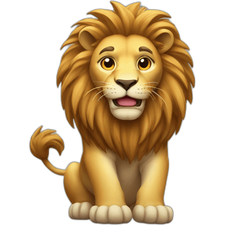 a motivation lion emoji