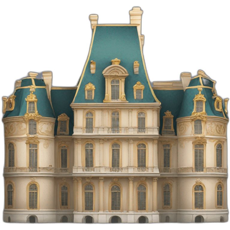 french castle of Versailles emoji