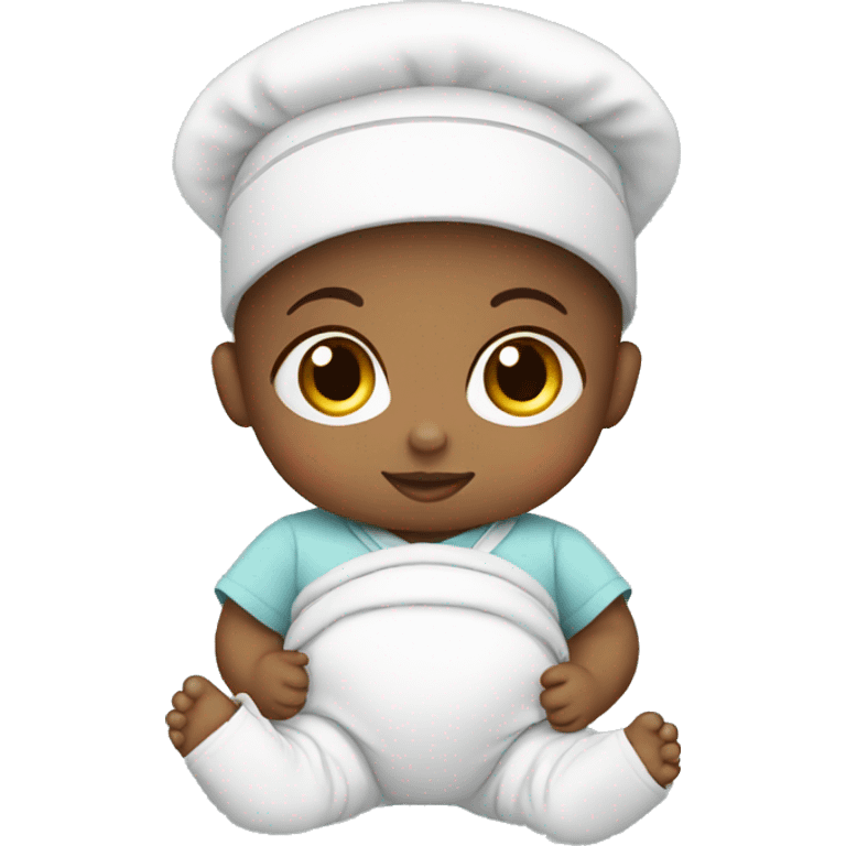 Little nursing baby  emoji