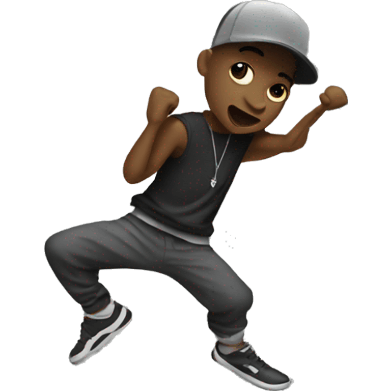 hip hop dance emoji