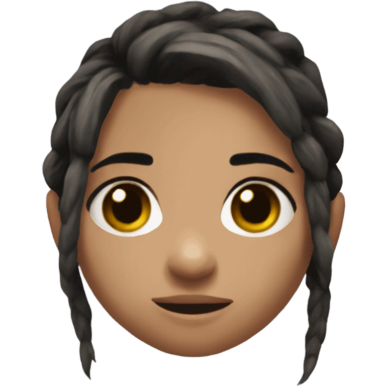 Ellie from the last of us  emoji