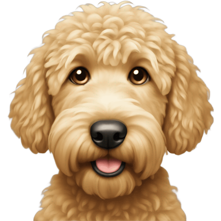 Golden doodle emoji