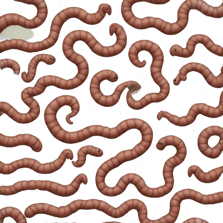 Worm emoji