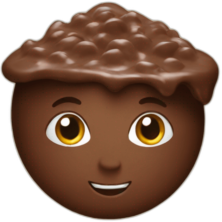 chocolate oats emoji