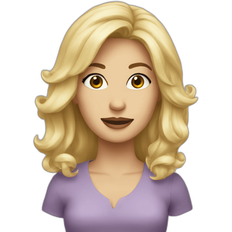 Donna bionda emoji