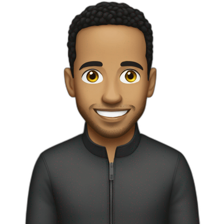 Lewis Hamilton like emoji