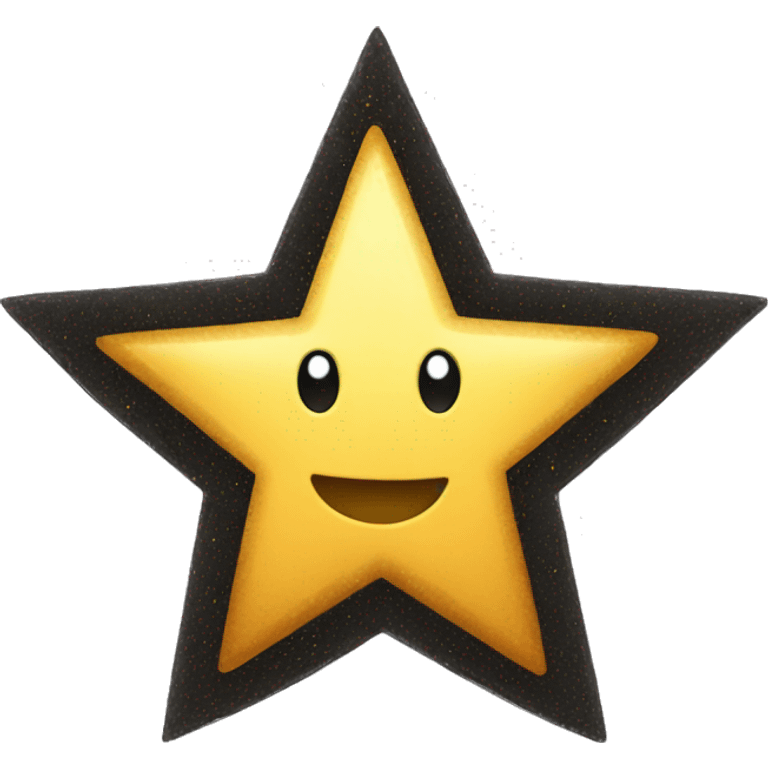 half a star emoji