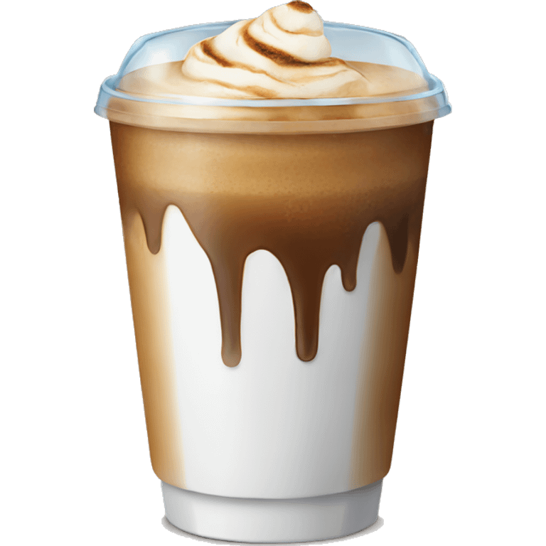 Ice coffe emoji