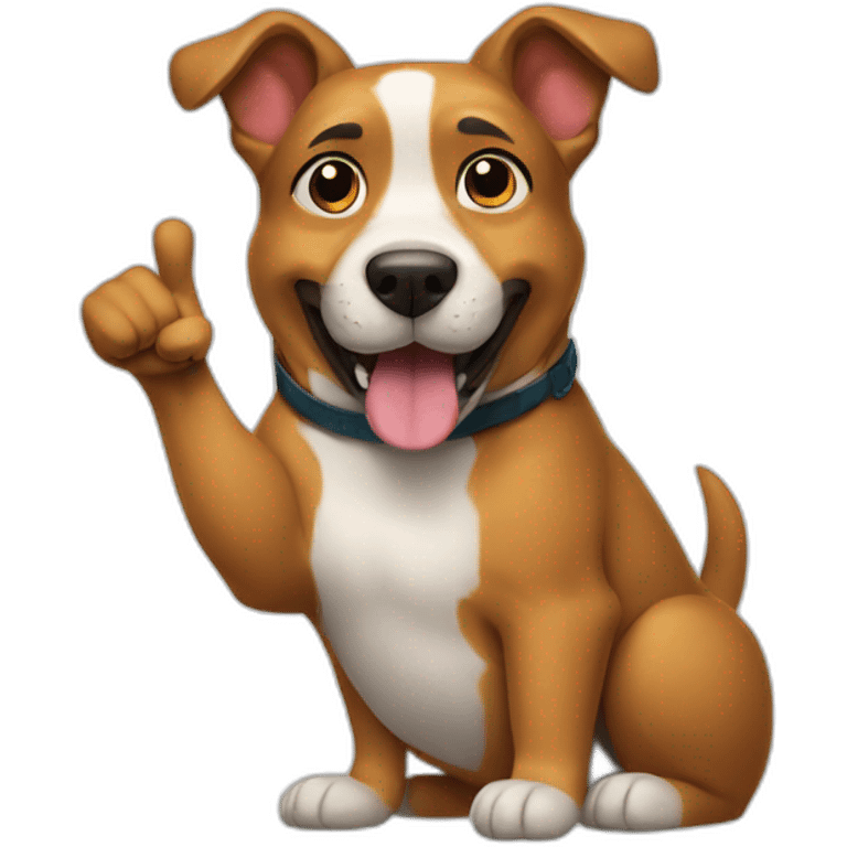 dog thumbs up emoji