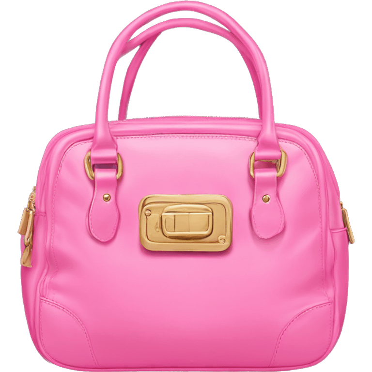 vintage juicy couture pink bag emoji