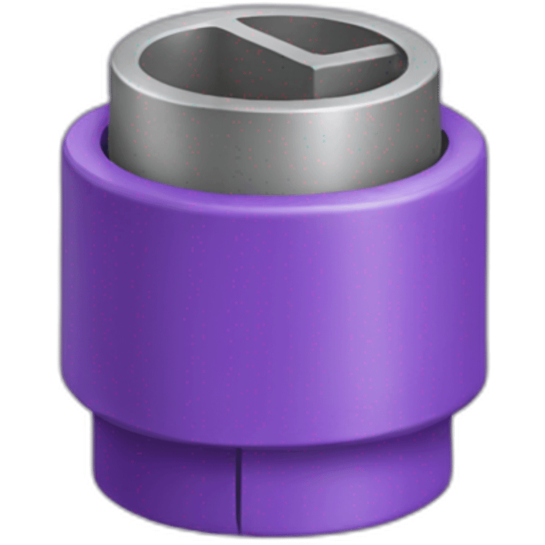 purple connector emoji