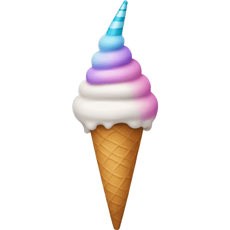 icecream unicorn horn emoji