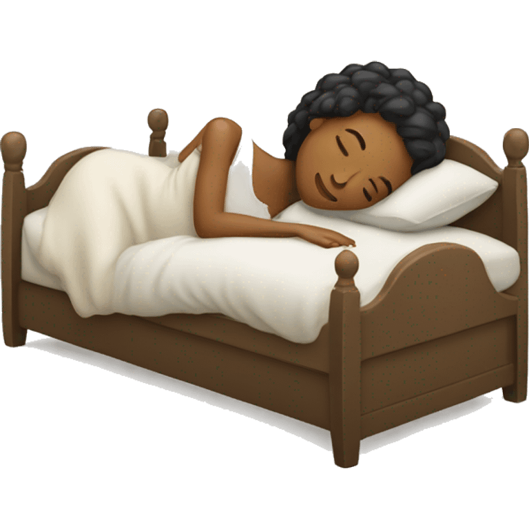 A woman who sleeps.  emoji