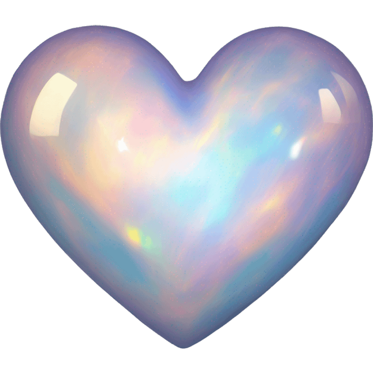 opal heart emoji