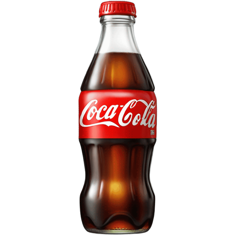 A bottle of Coca-Cola emoji