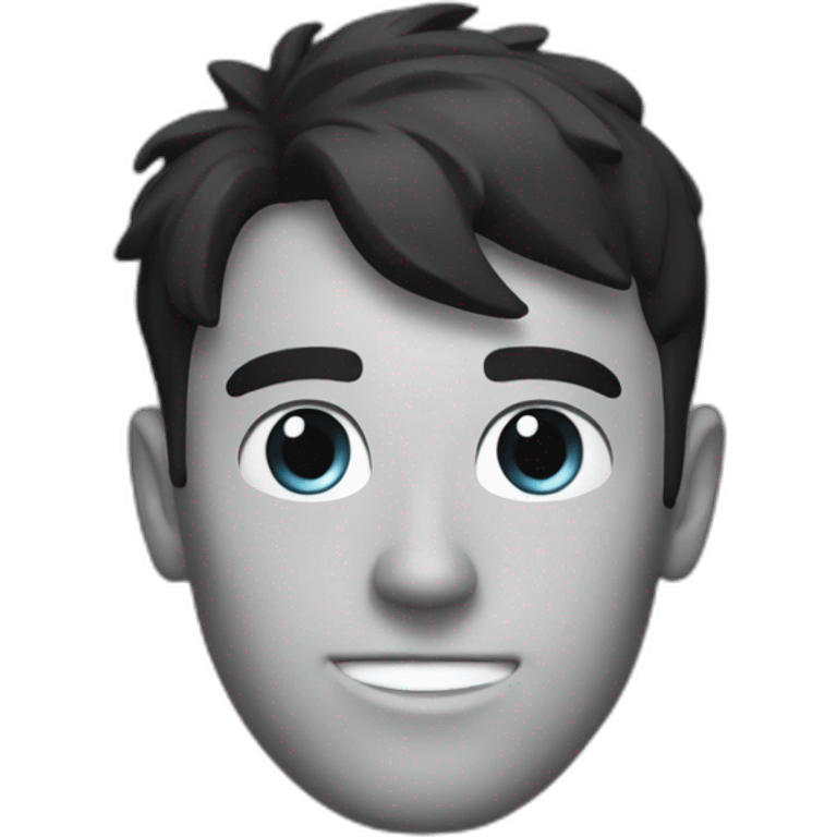 MrBeast en noir emoji