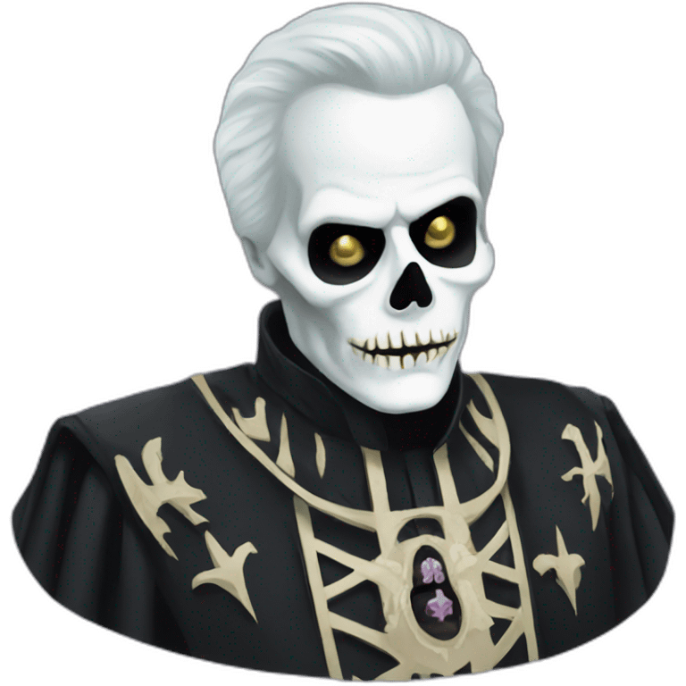 Papa emeritus ghost emoji