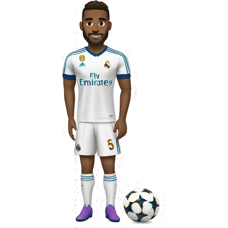 futbolista del real madrid emoji