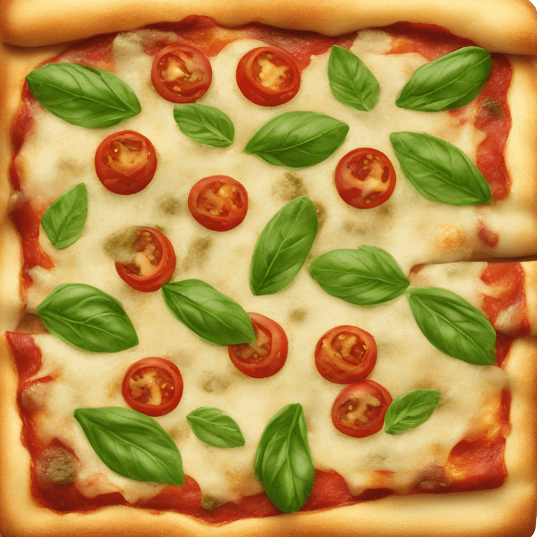 Pesto sauce pizza emoji