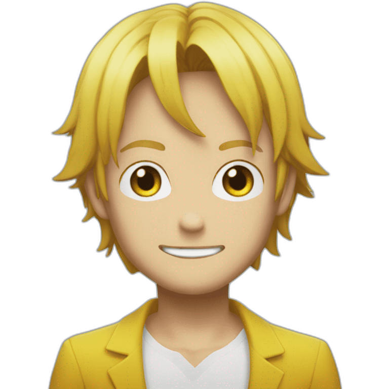 sanji qui embrasse nami emoji