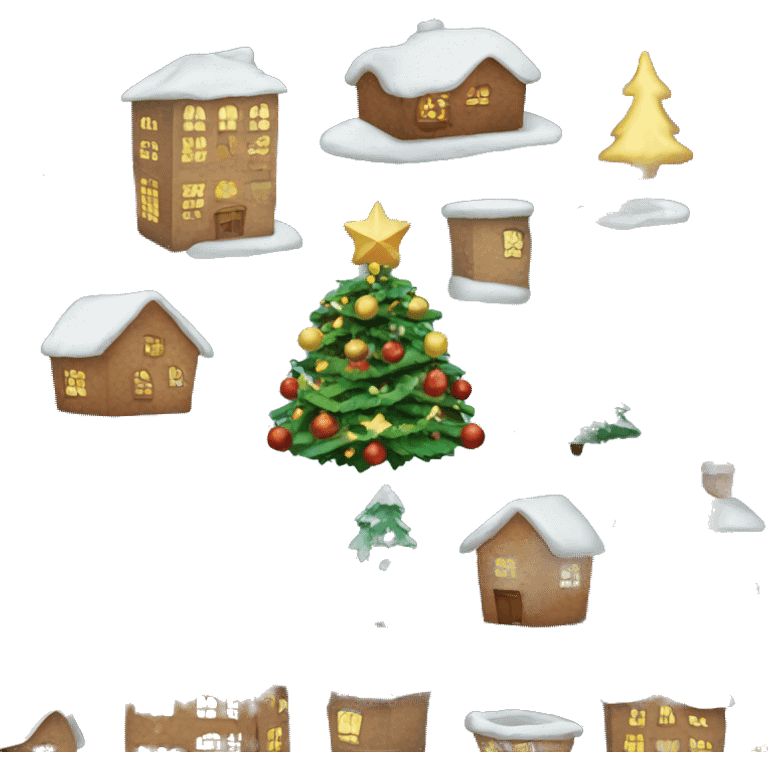 christmas setting emoji