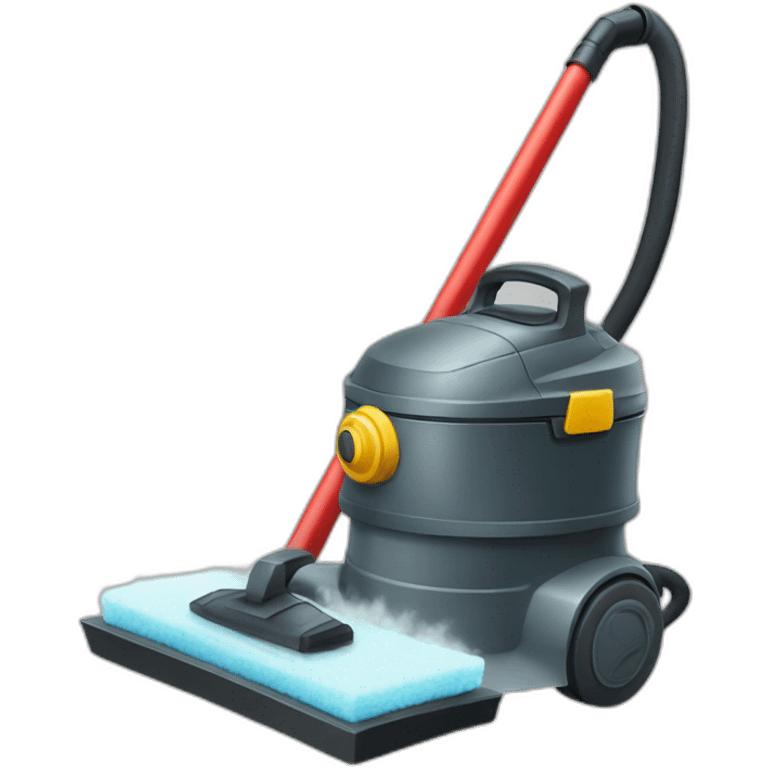 steam cleaner eradicate bug emoji