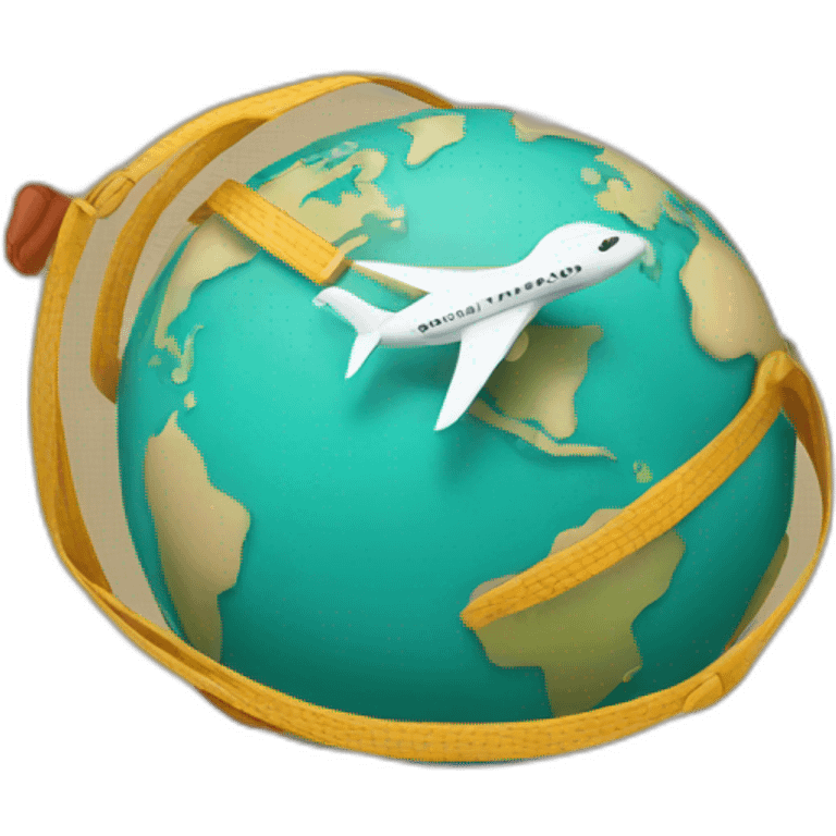 traveling the globe emoji