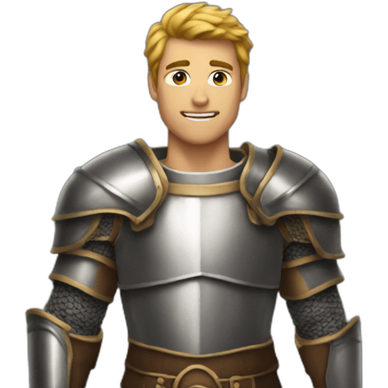 Shirtless Knight emoji