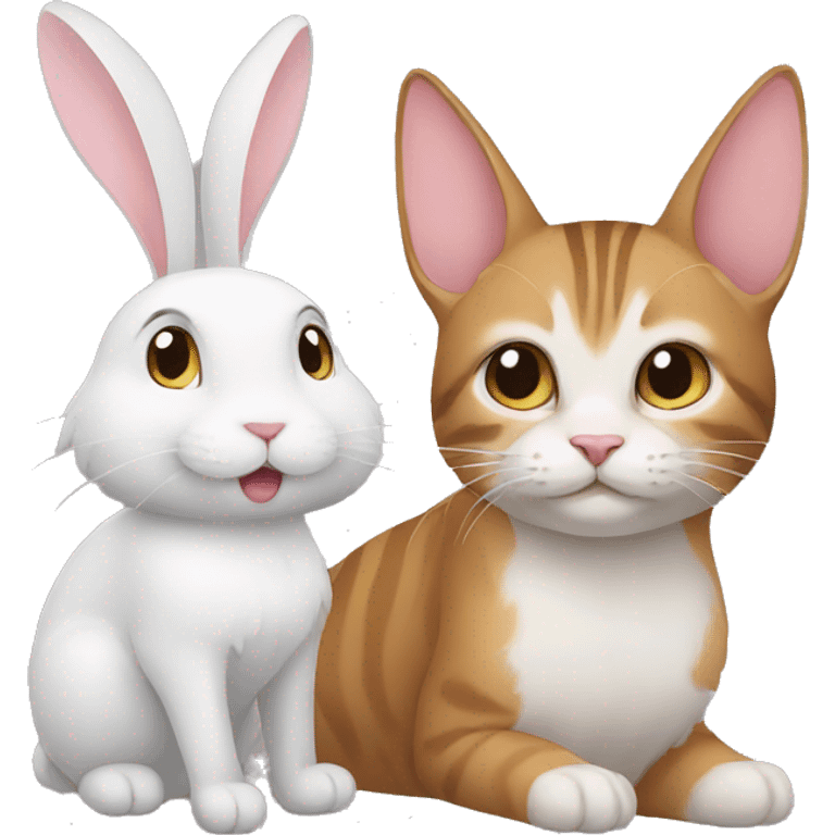 Cat+Rabbit emoji