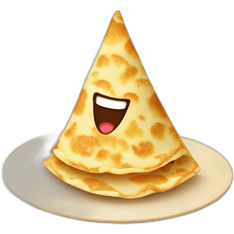 Crêpe bretonne qui danse le lindy emoji