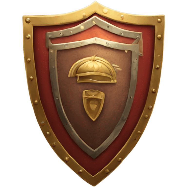 Roman shield emoji