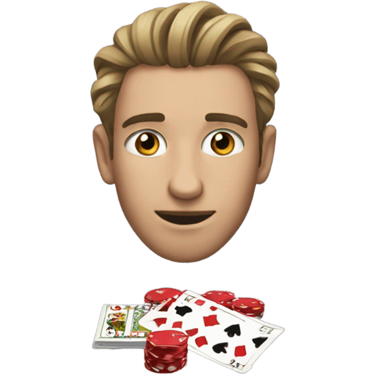 Me gambling  emoji