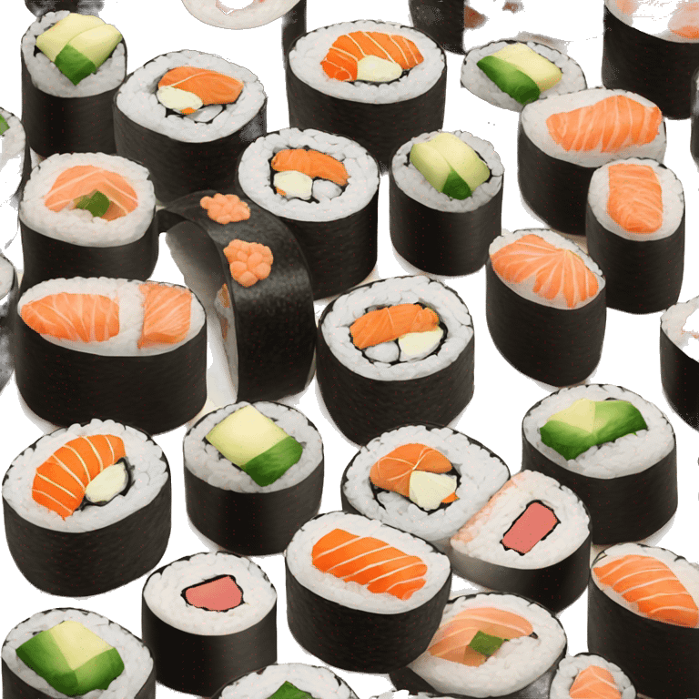 Sushi rolls emoji