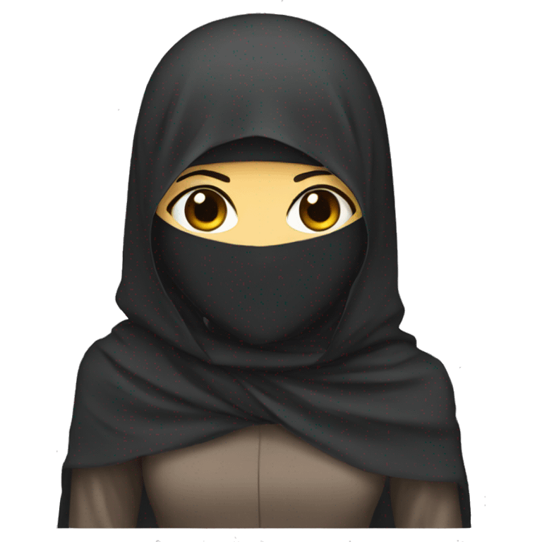 Niqab anime emoji