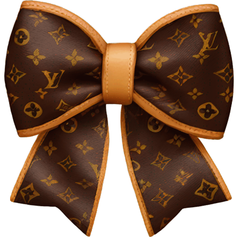 Louis Vuitton bow  emoji