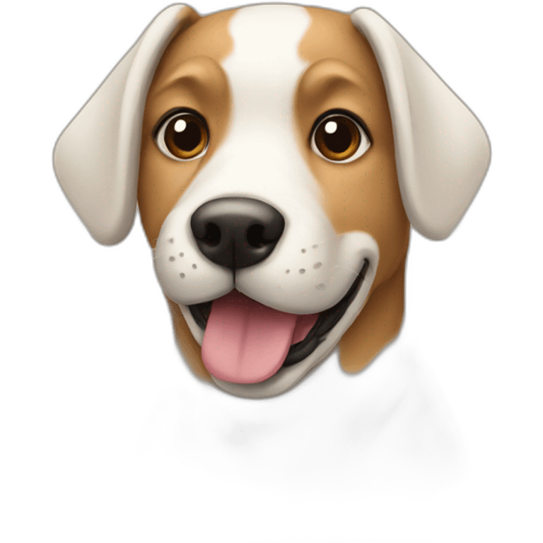 Dog playing cards emoji