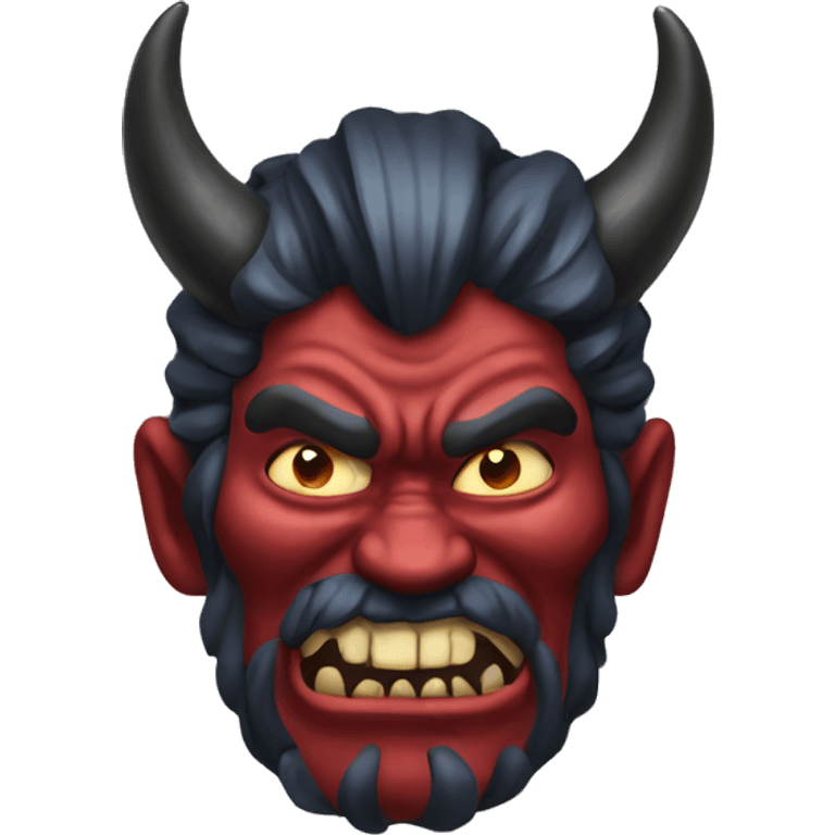 Oni samuray emoji